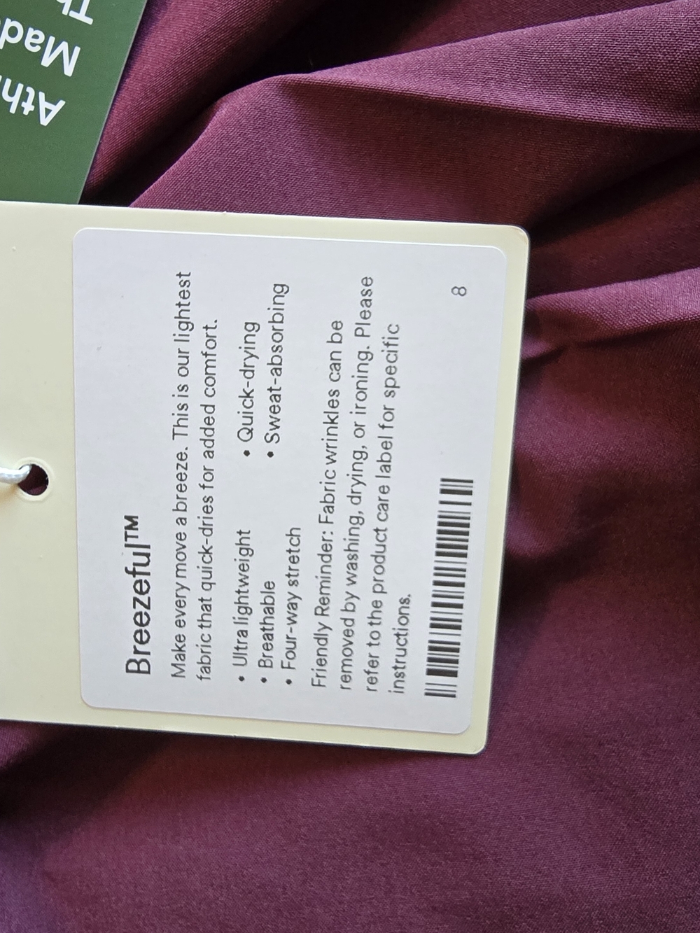 HALARA Deep Wine Pleated Skater Skirt - Picture 3 of 5